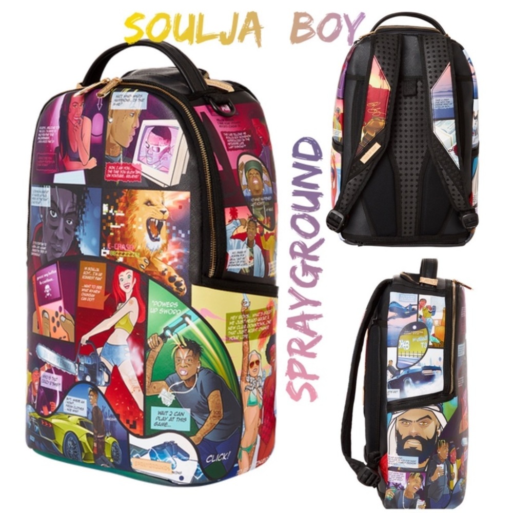 Sprayground X Soulja Boy Comic Life